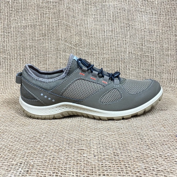 ECCO Sneakers Receptor Lite Beige Women's Size 5-5.5 EU 36 - Picture 5 of 10